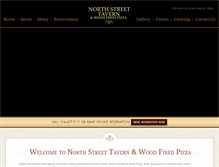 Tablet Screenshot of northstreettavern.com